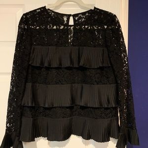 J. Crew black lace top